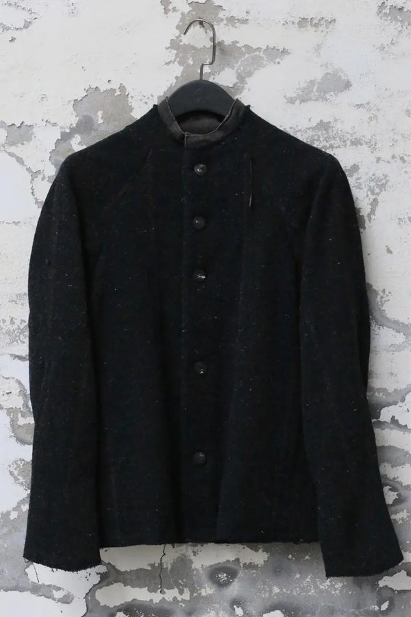 DEVOA wool jacket 23AW JKK-SHBS black